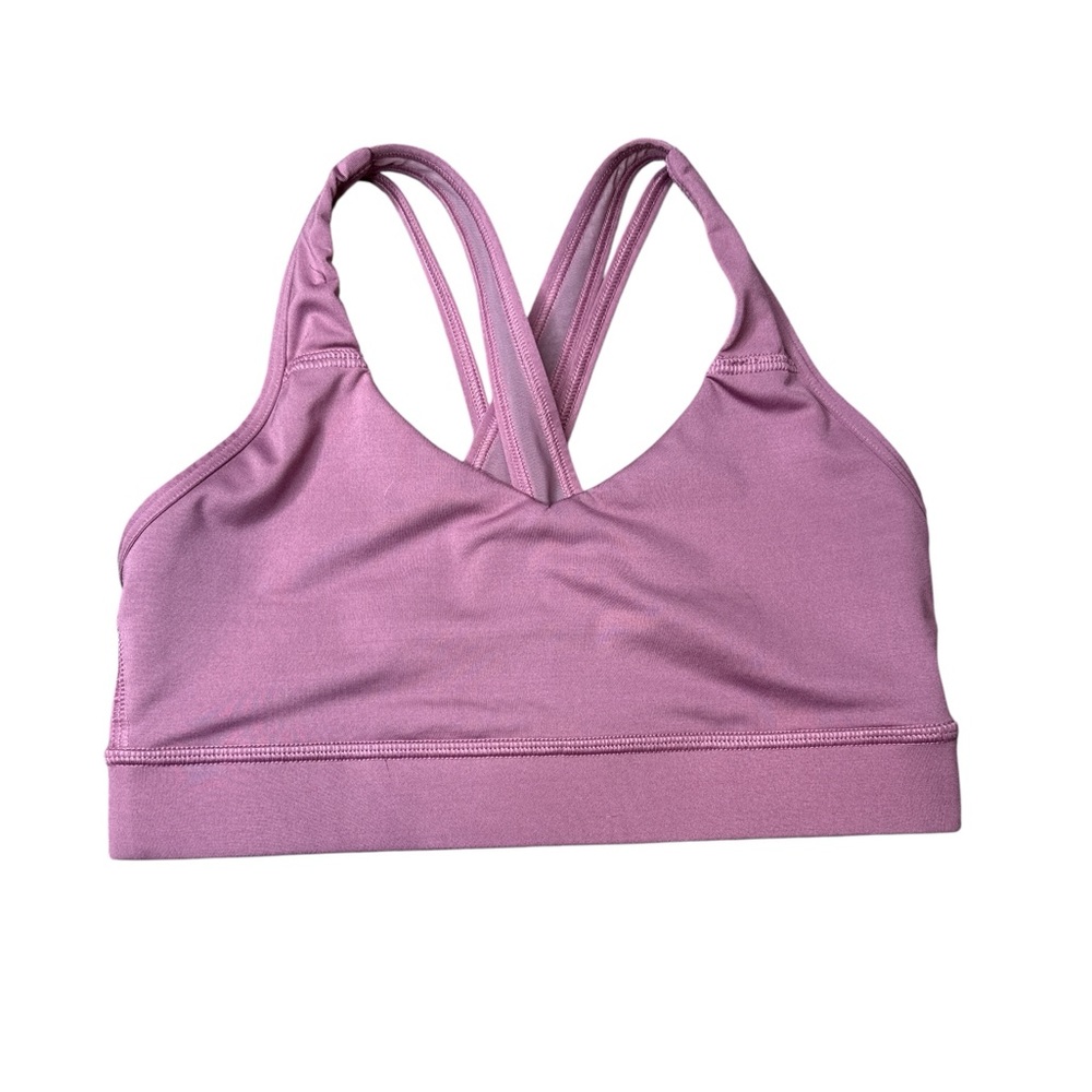 Avia Women's Purple Medium Impact Strappy Sports Bra Size Small